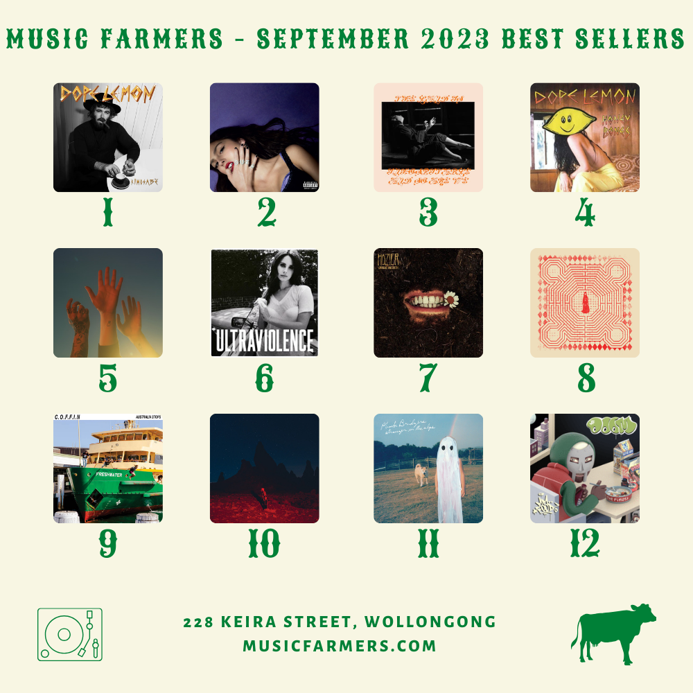 Best Sellers - September 2023