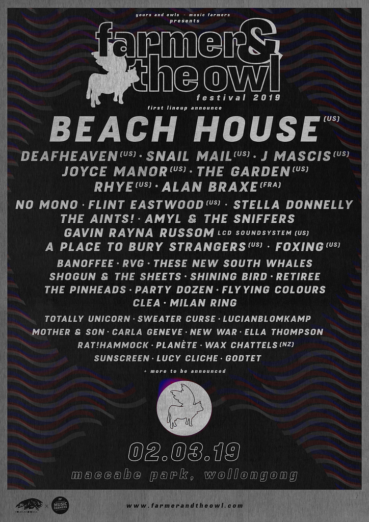 Farmer & The Owl Festival 2019 first line up announcement