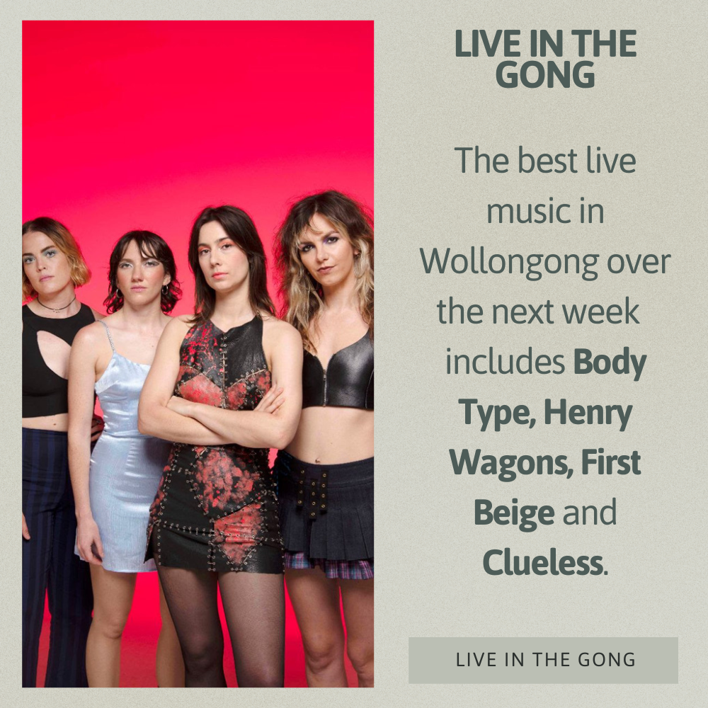 See Body Type, First Beige, Henry Wagons, Clueless and more live this week