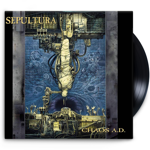 SEPULTURA 「Chaos A.D.」 レコード SEPULTURA / CHAOS A.D. [LP - RR 9000-1]：90'S ROCK：アナログ