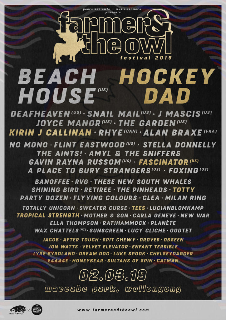 Hockey Dad and more artists added to Farmer & The Owl Festival