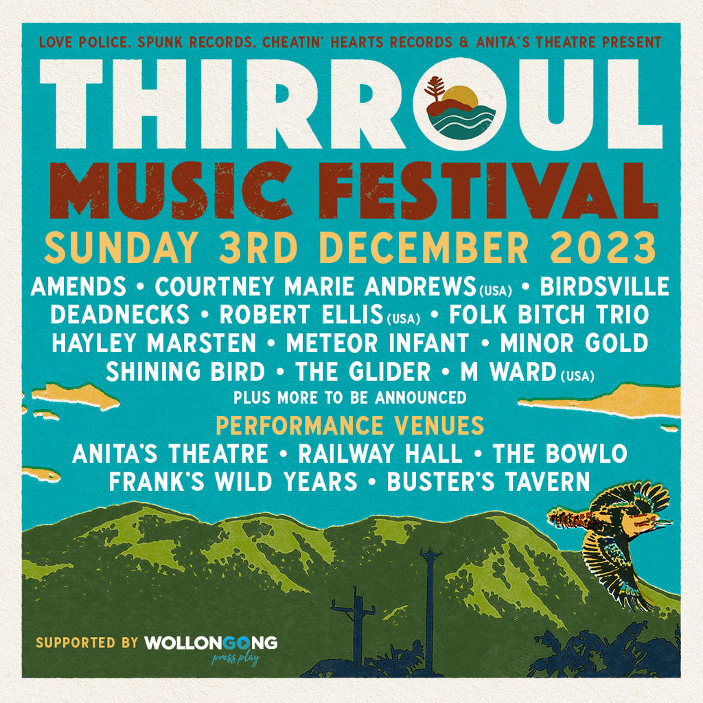 M Ward, Courtney Marie Andrews and Shining Bird lead Thirroul Festival line up