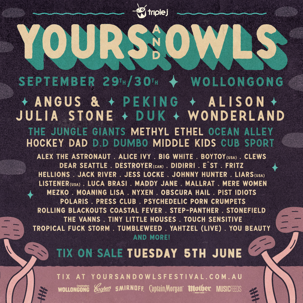 Yours & Owls drop epic festival line up