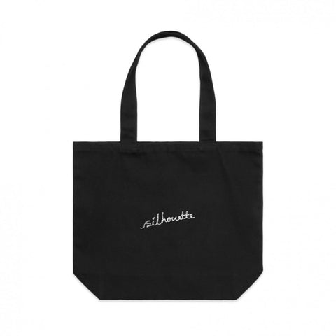 Silhouette Logo Tote Bag