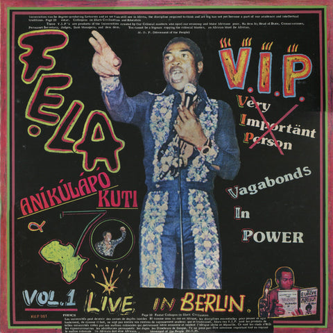 V.I.P. (Vagabonds In Power)  - Live In Berlin Vol. 1